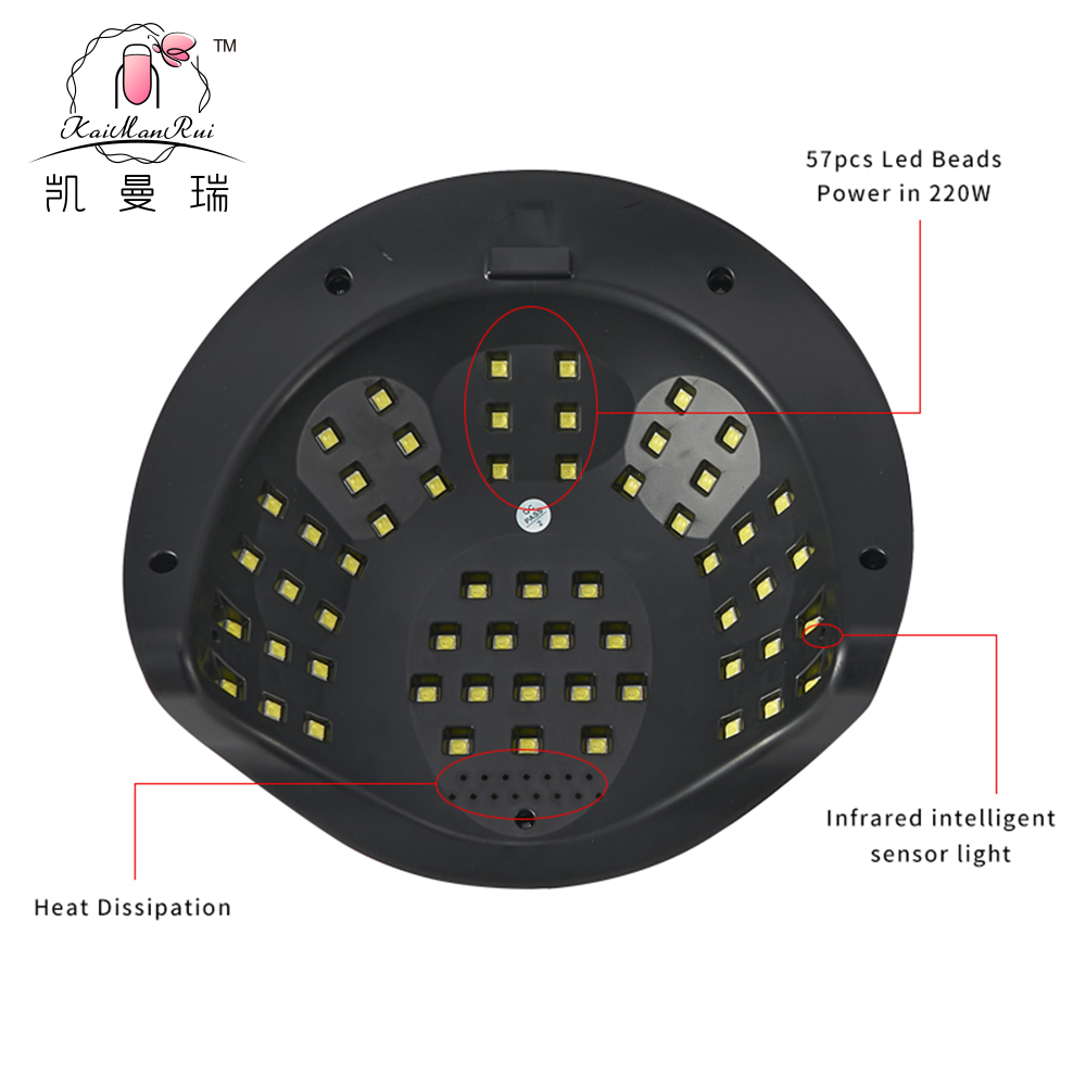 Lampu kuku LCD Sun X9max