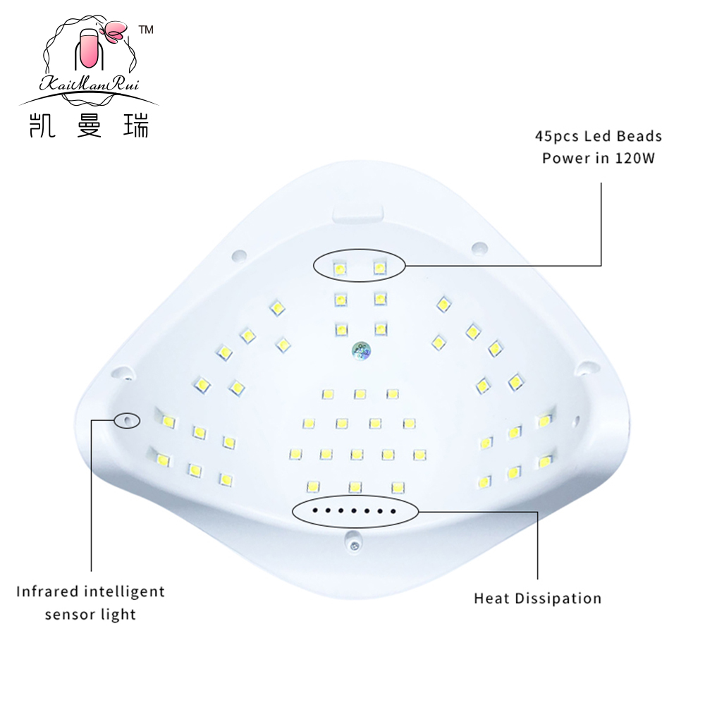 Lampu kuku x5 max kuasa tinggi matahari cepat kering